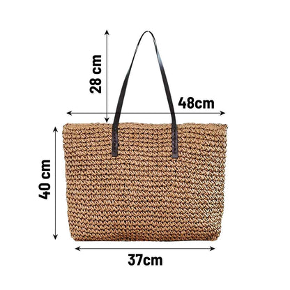 Sac tissé en paille Lighteme