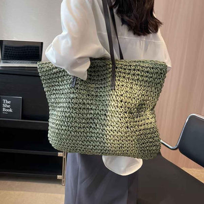 Sac tissé en paille Lighteme