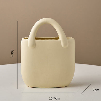 Lighteme Bag Ceramic Vase