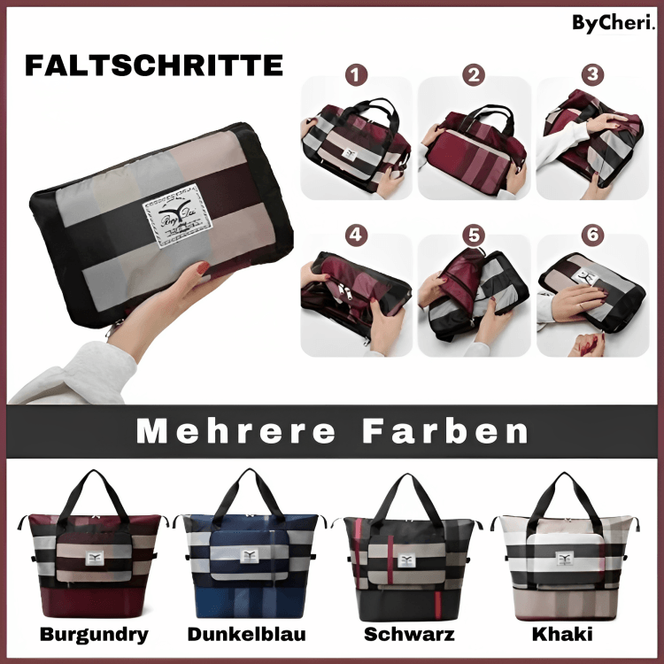 Faltbare Tasche von Lighteme – Kombinieren Sie Funktionalität mit Stil!