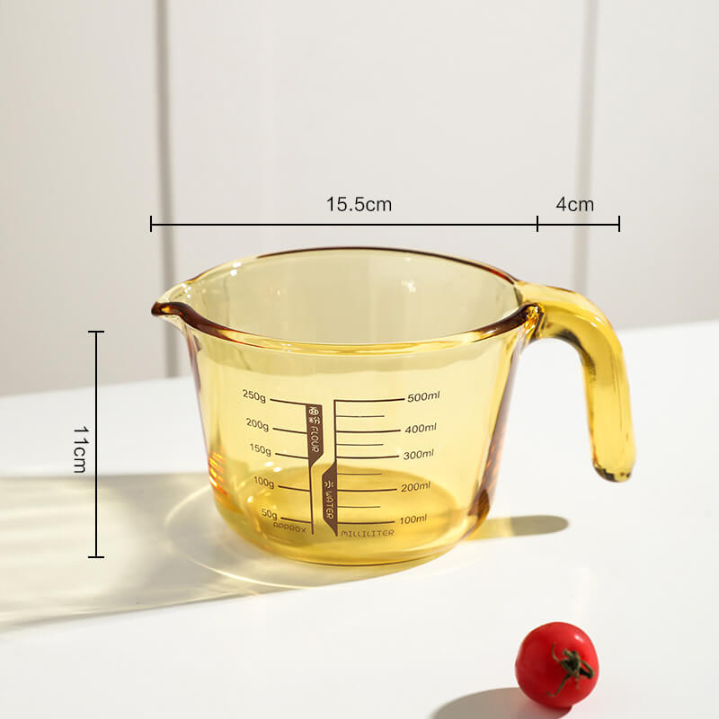 Tasse à mesurer en verre de cuisson Lighteme