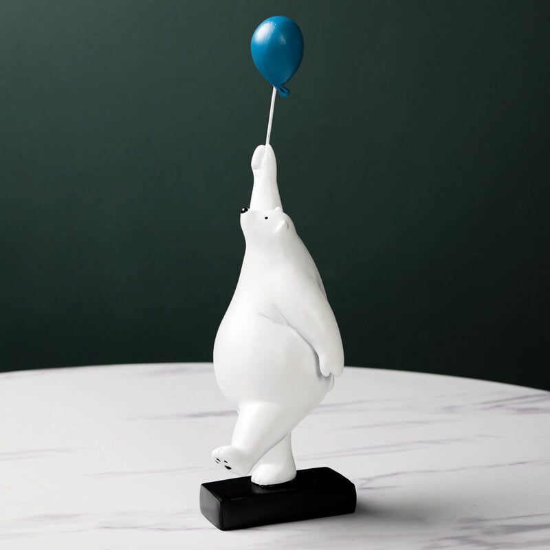 Décoration de bureau en forme d'ours en ballon Lighteme