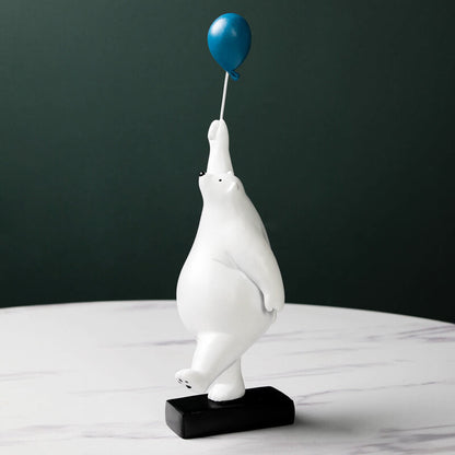 Décoration de bureau en forme d'ours en ballon Lighteme