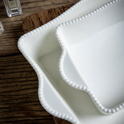 Lighteme Beaded Ceramic Baking Pan