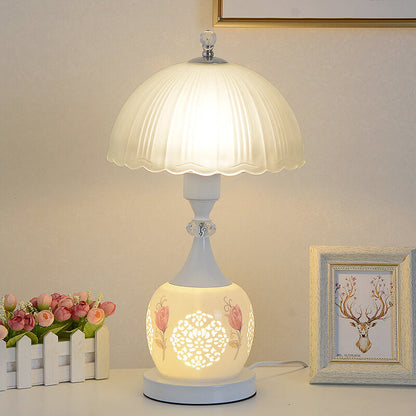Lampe de table en céramique craquelée Lighteme Beautiful