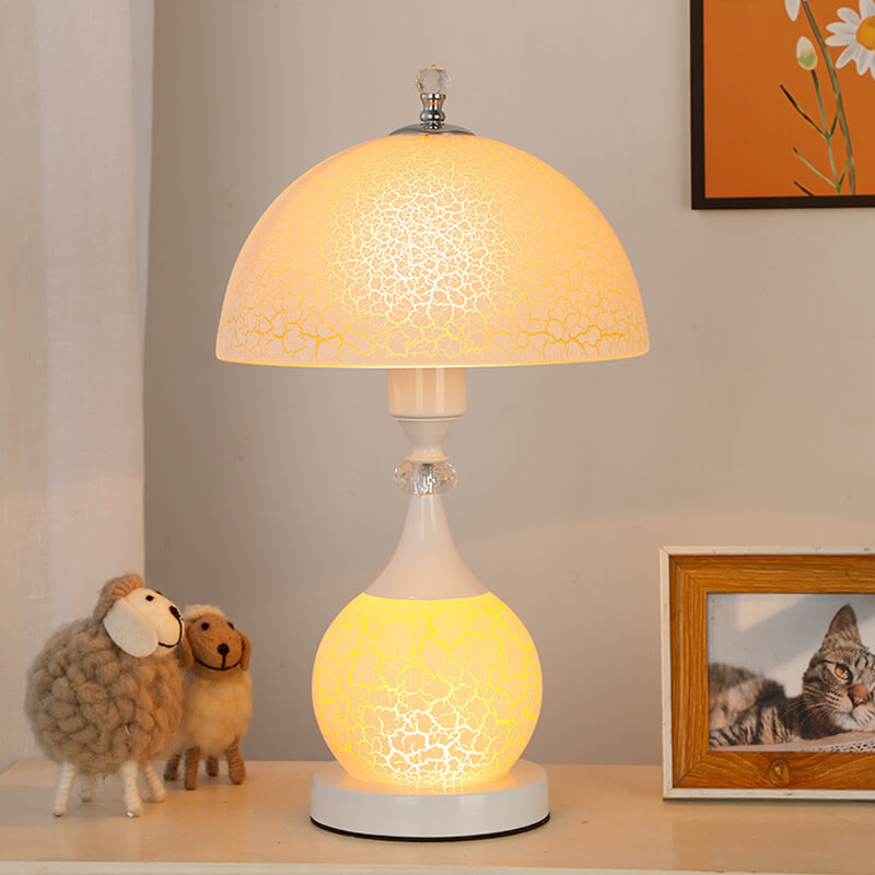 Lampe de table en céramique craquelée Lighteme Beautiful
