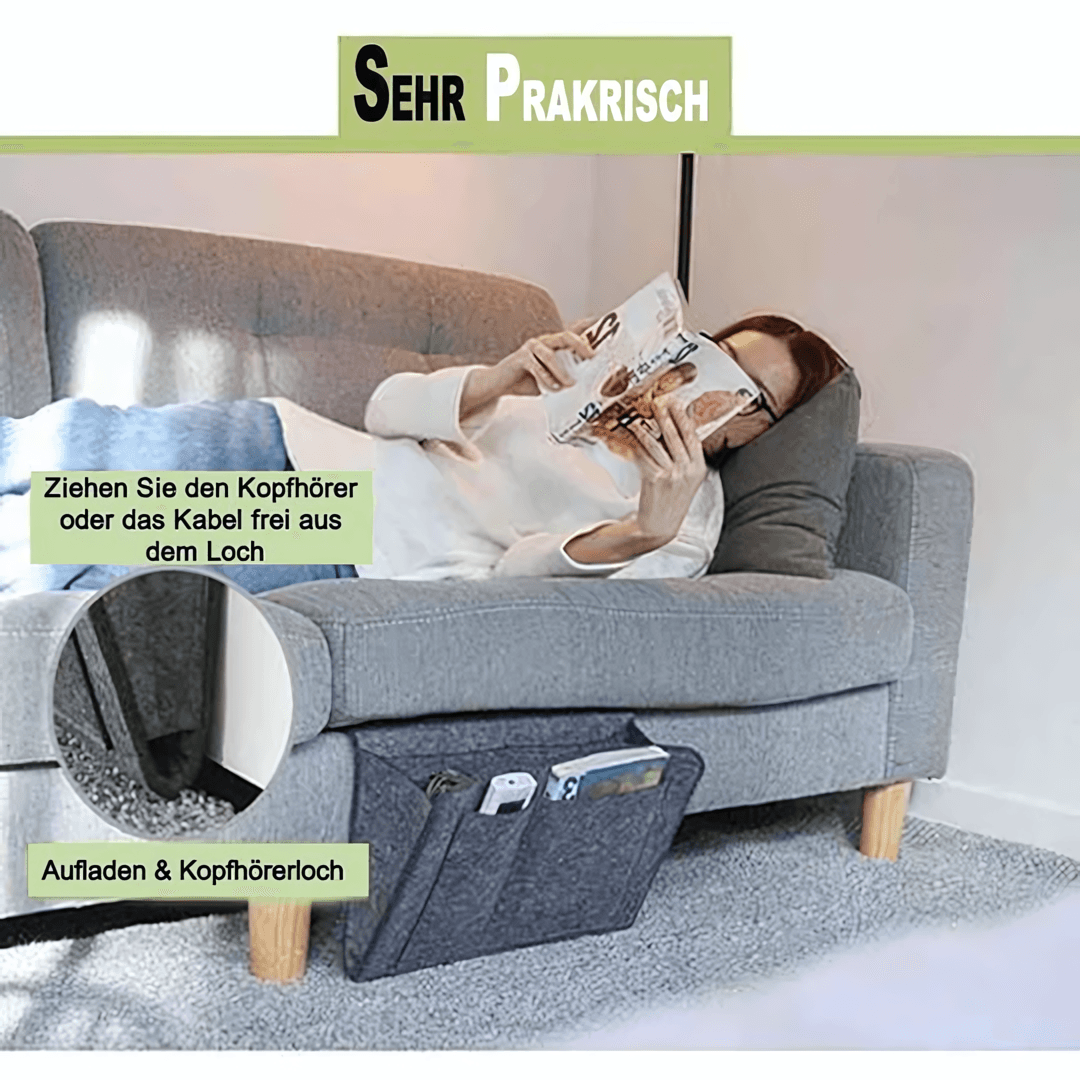Lighteme Aufbewahrungstasche für das Bett