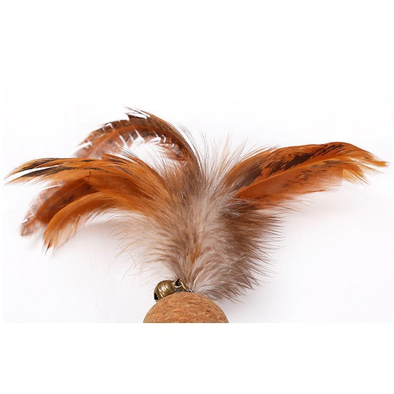 Lighteme Bell Feather Cat Teaser Toy