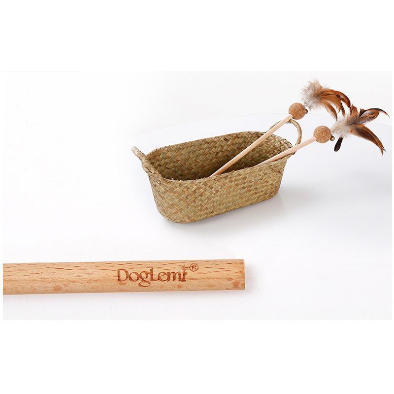 Lighteme Bell Feather Cat Teaser Toy