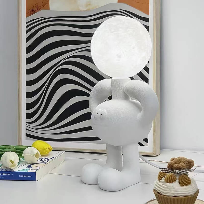 Lighteme Bigfoot Resin Desk Lamp
