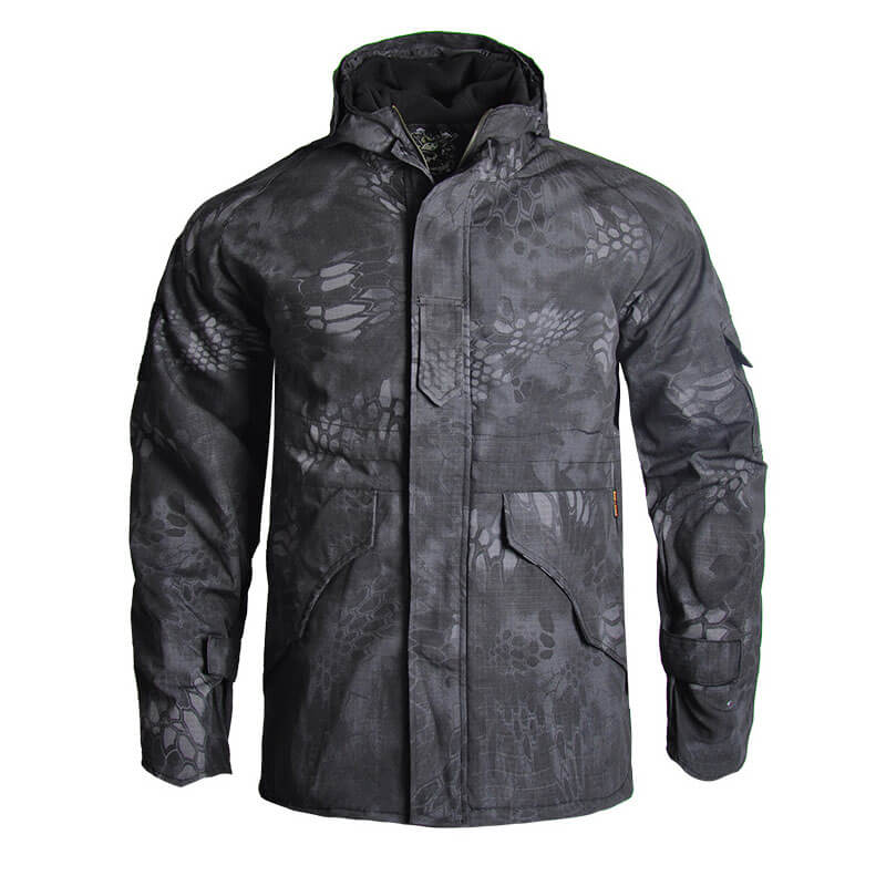 Lighteme G8 Soft Shell Tactical Jacket Coat Military Fleece Hooded