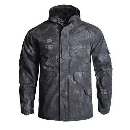 Lighteme G8 Soft Shell Tactical Jacket Coat Military Fleece Hooded