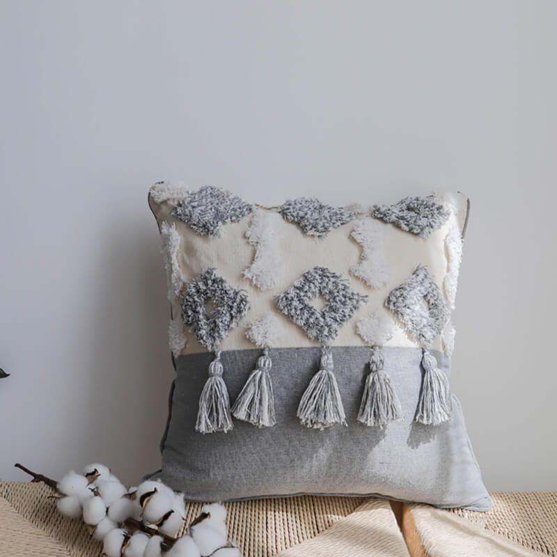 Lighteme Bohemian Cotton Pillow Cover
