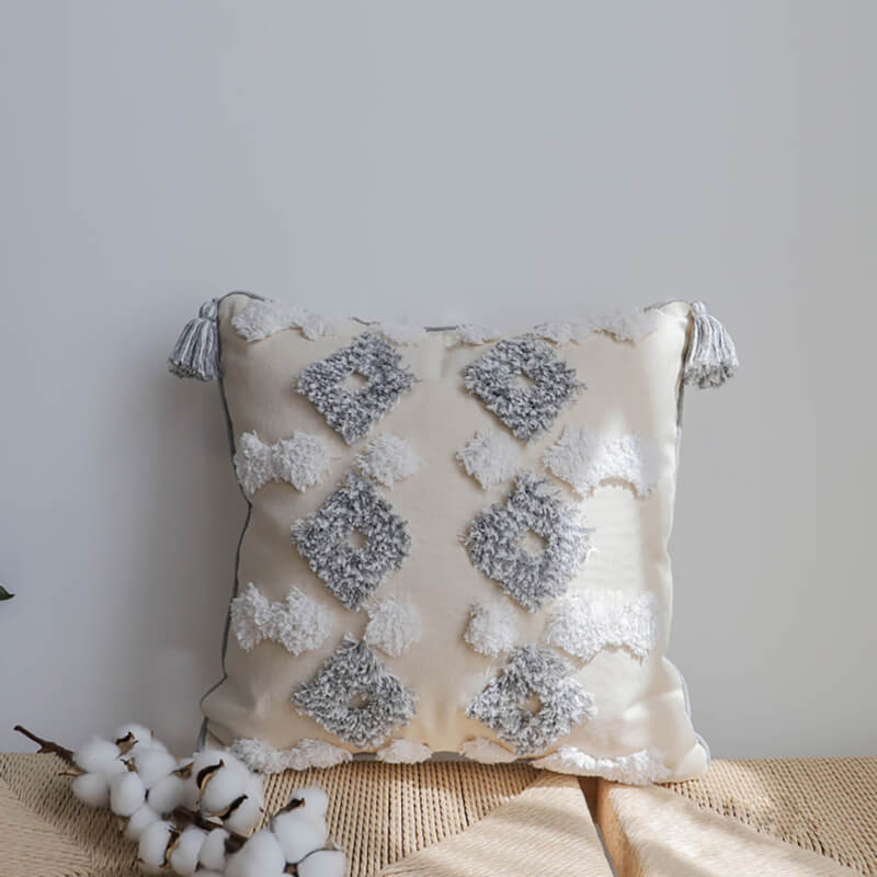 Lighteme Bohemian Cotton Pillow Cover