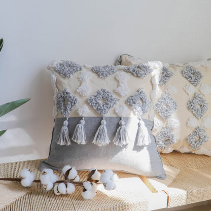 Lighteme Bohemian Cotton Pillow Cover