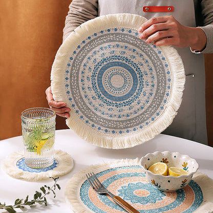 Lighteme Boho Tassel Placemats