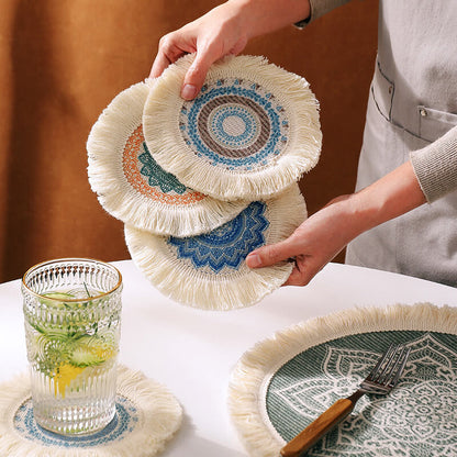 Lighteme Boho Tassel Placemats