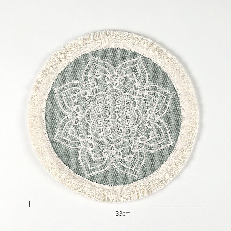 Lighteme Boho Tassel Placemats