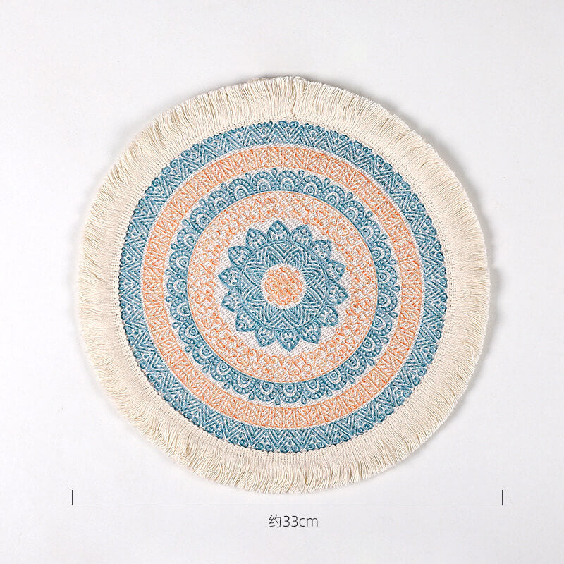 Lighteme Boho Tassel Placemats