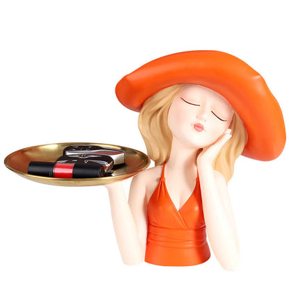Lighteme Bow Girl Tray Storage