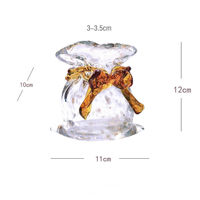 Vase en verre Lighteme Bow