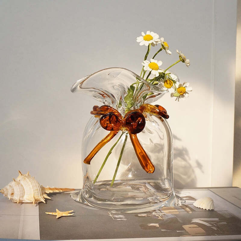 Vase en verre Lighteme Bow