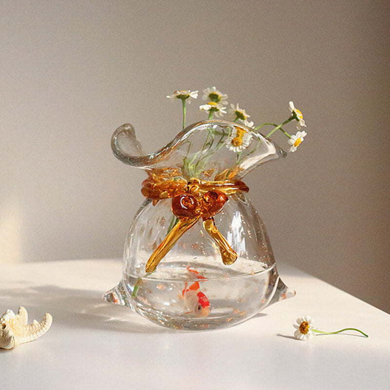 Vase en verre Lighteme Bow