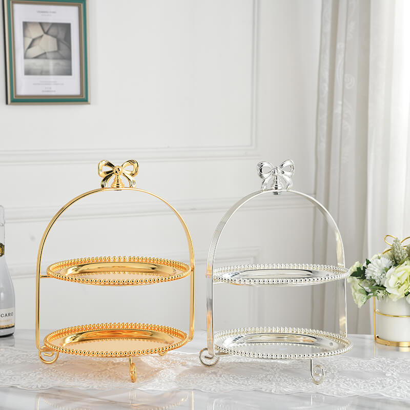Lighteme Bowknot Beaded Dessert Stand
