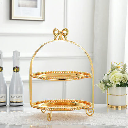 Lighteme Bowknot Beaded Dessert Stand