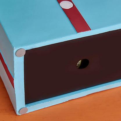 Lighteme Bowknot Polka Dot Tissue Storage Box