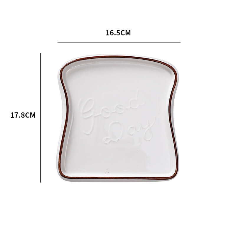 Lighteme Bread Ceramic Plate