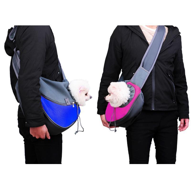 Lighteme Breathable Pet Adjustable Sling Bag (5 colors & 2 sizes)