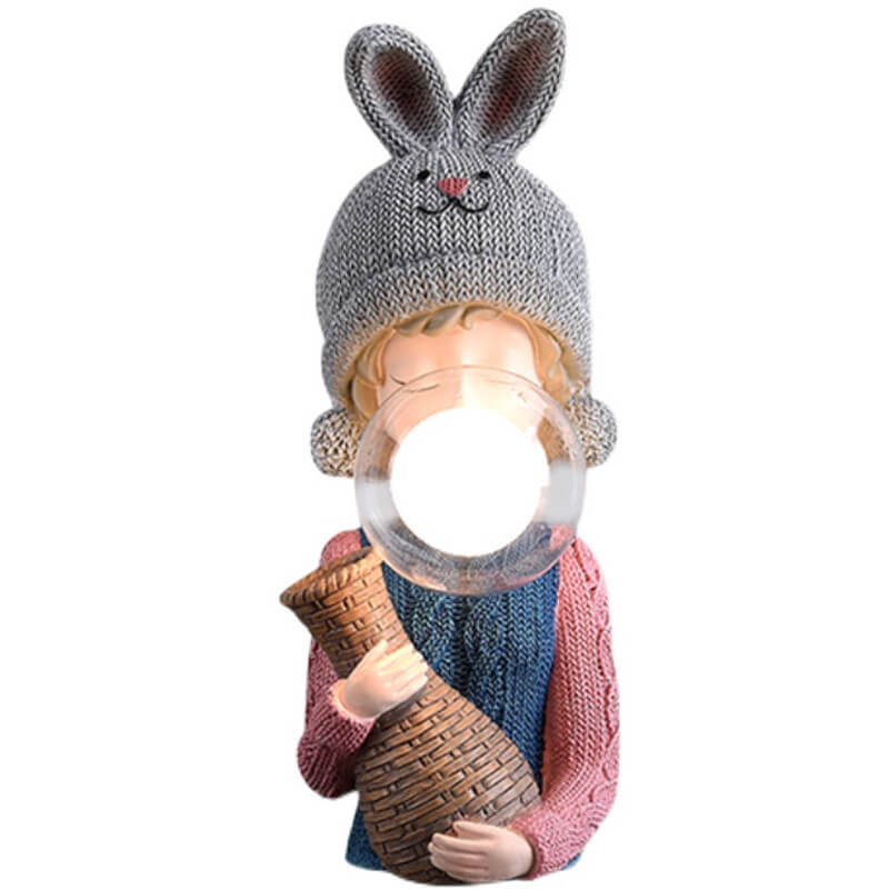 Lighteme Hasenohr-Bubble-Girl-Schreibtischlampe