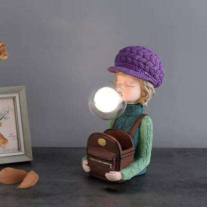 Lighteme Hasenohr-Bubble-Girl-Schreibtischlampe