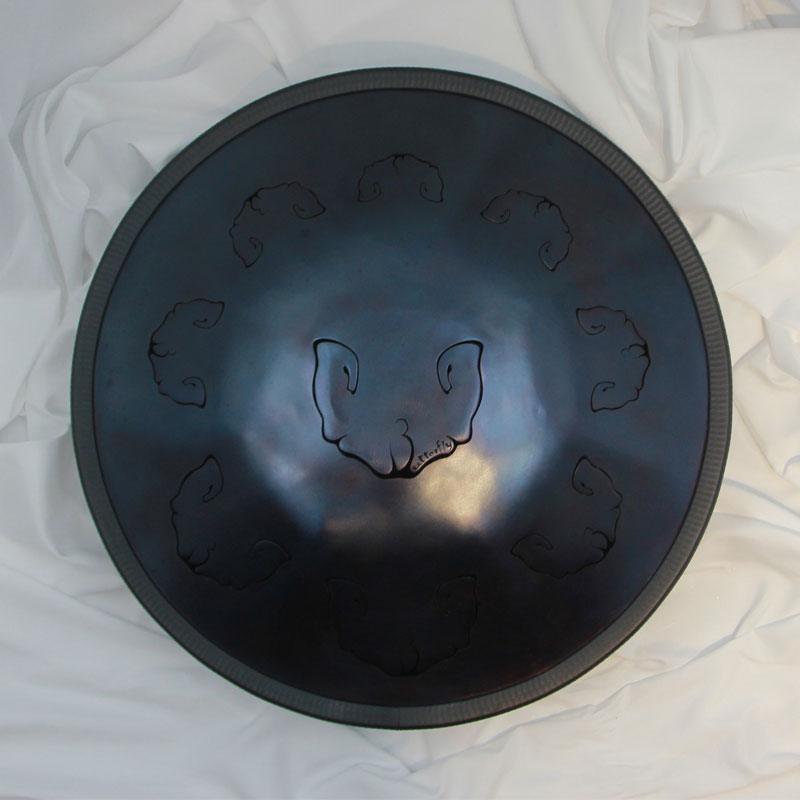 20 Zoll Butterfly Drum - C#-Moll Steel Tongue Handpan
