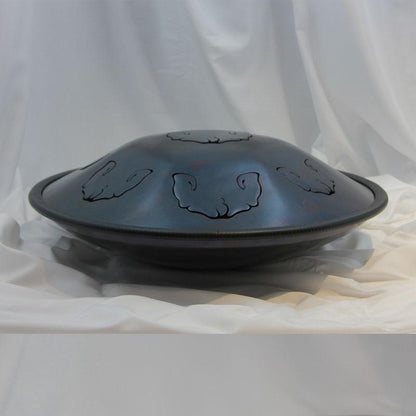 Lighteme Tambour papillon 20 pouces - Handpan à langue en acier G Arezzo