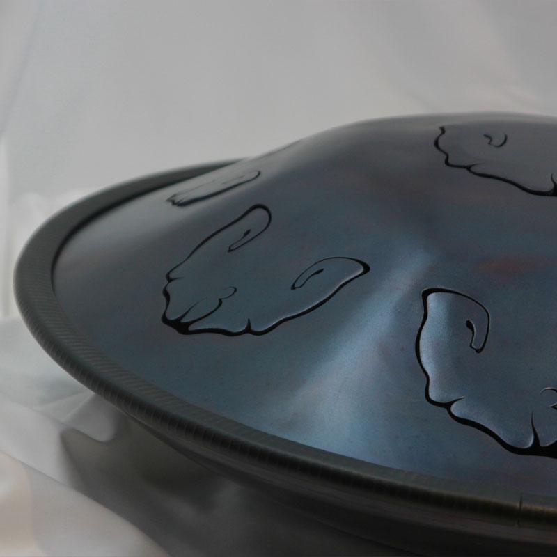 Lighteme Tambour papillon 20 pouces - Handpan à langue en acier G Arezzo