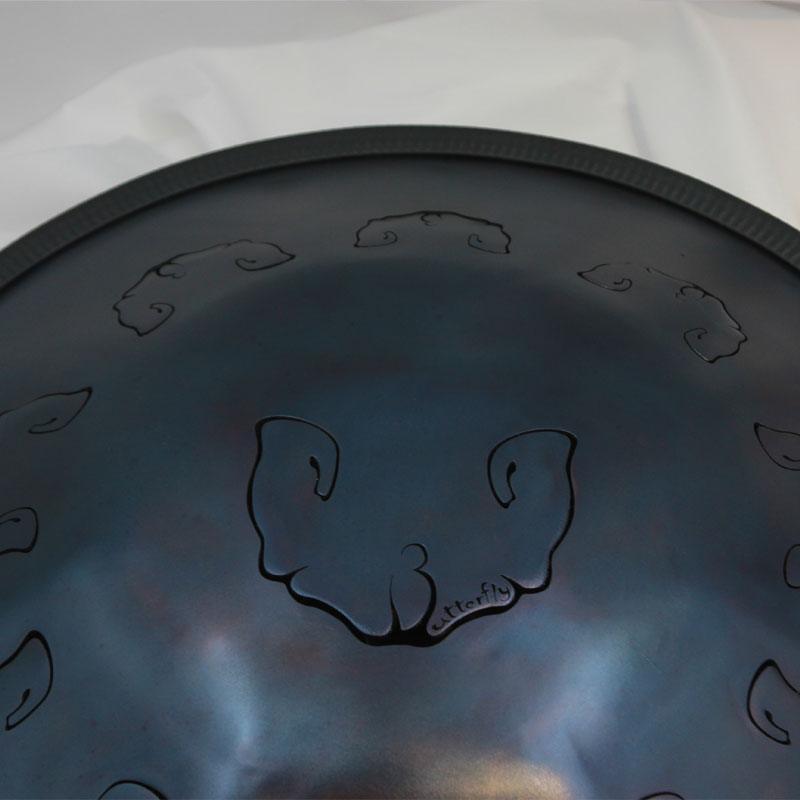 Tambour papillon Lighteme 20 pouces - E3 Roma Steel Tongue Handpan