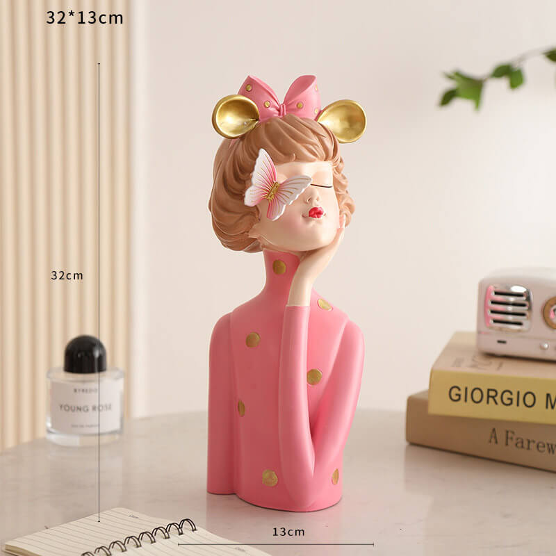 Lighteme Butterfly Girl Sculpture Ornament