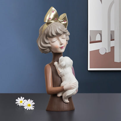 Lighteme Butterfly Girl Sculpture Ornament