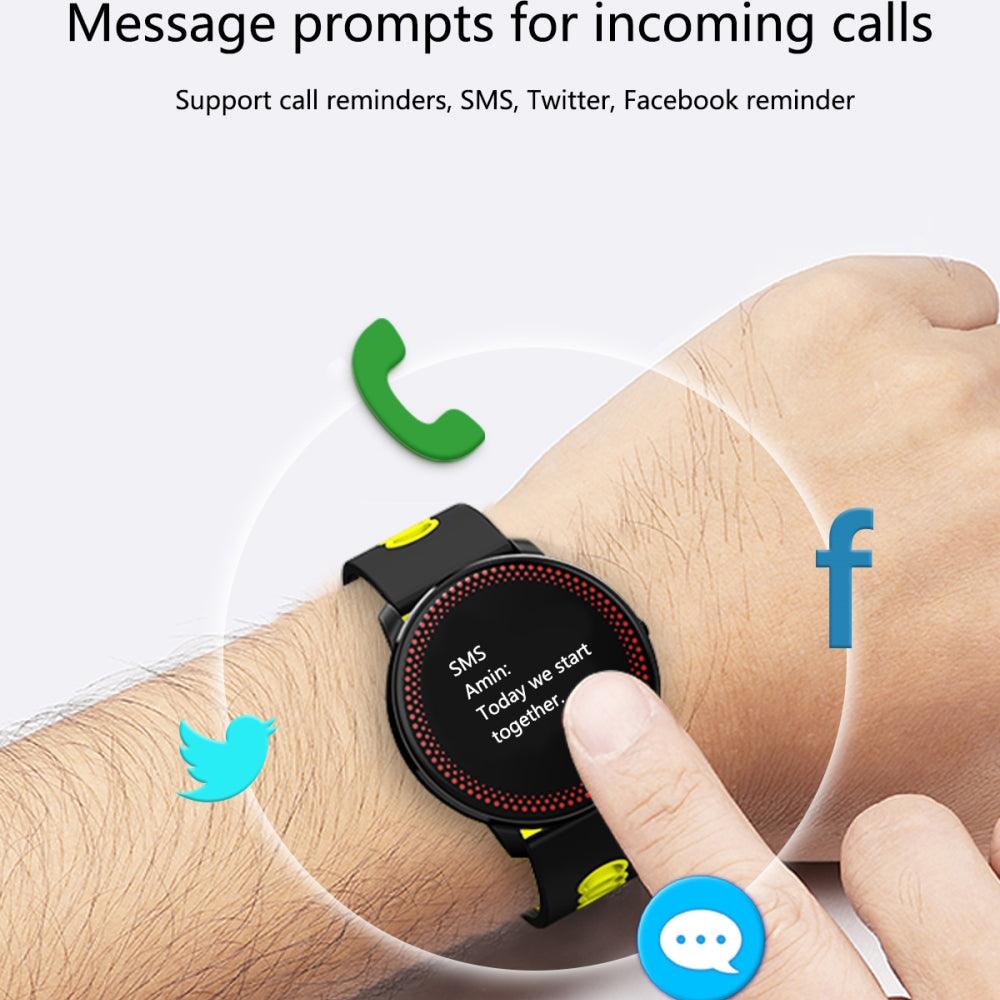 Wasserdichtes Smart-Fitnessarmband von Lighteme
