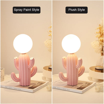 Lighteme Cactus Resin Table Lamp