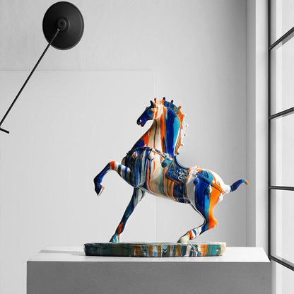 Lighteme Camouflage Horse Decorative Ornaments