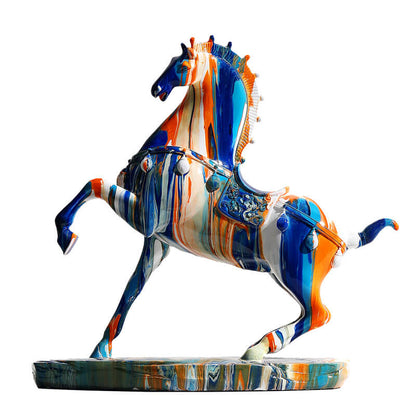 Lighteme Camouflage Horse Decorative Ornaments