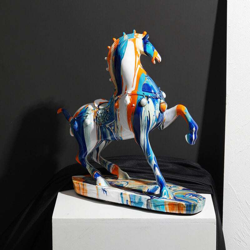 Lighteme Camouflage Horse Decorative Ornaments