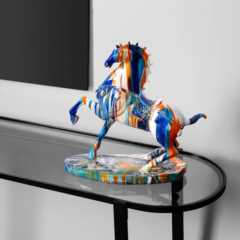 Lighteme Camouflage Horse Decorative Ornaments