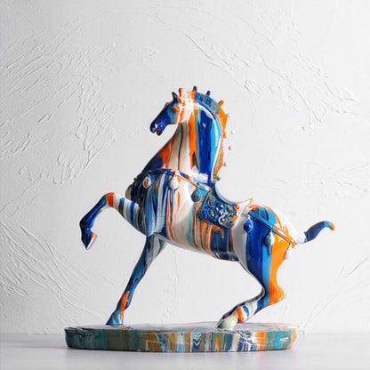 Lighteme Camouflage Horse Decorative Ornaments