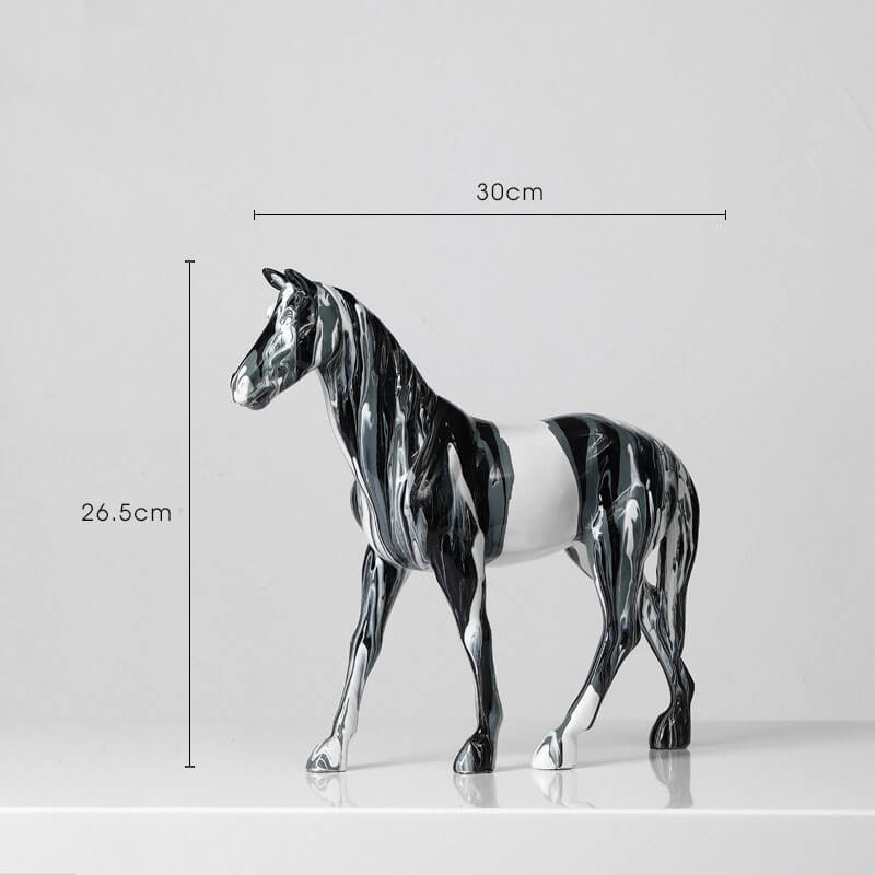 Lighteme Camouflage Horse Decorative Ornaments