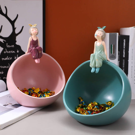 Rangement en résine Lighteme Candy Girl 