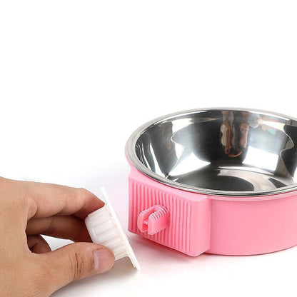 Lighteme Candy Color Feeding Cage Hanging Pet Bowl (3 colors & 2 sizes)